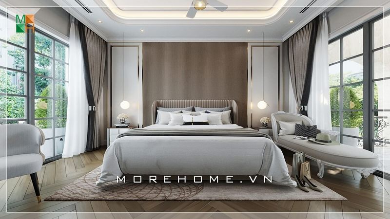 Tham khảo 11 mẫu thiết kế nội thất phòng ngủ bởi các KTS Morehome 